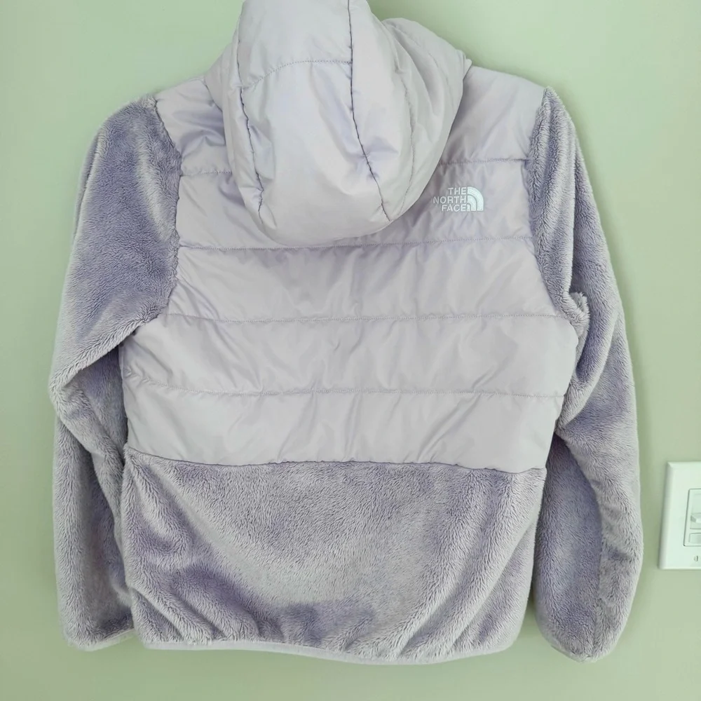 The North Face Girls' Sherpa Ny-Ion Mashup Jacket - Lavender Fog XL 14/16